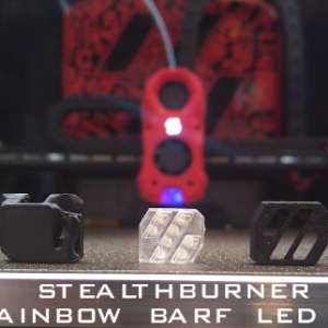 Voron Stealthburner Rainbow BARF LED Kit - Diffuser / Carrier / Mask - Resin + ABS